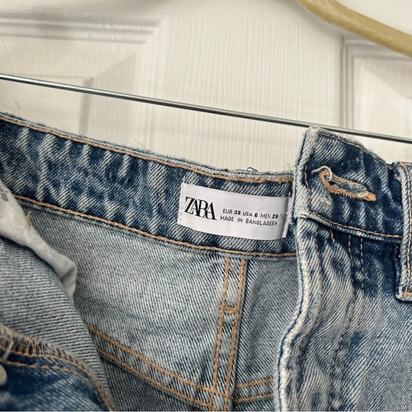 button front denim shorts - Picture 2 of 2